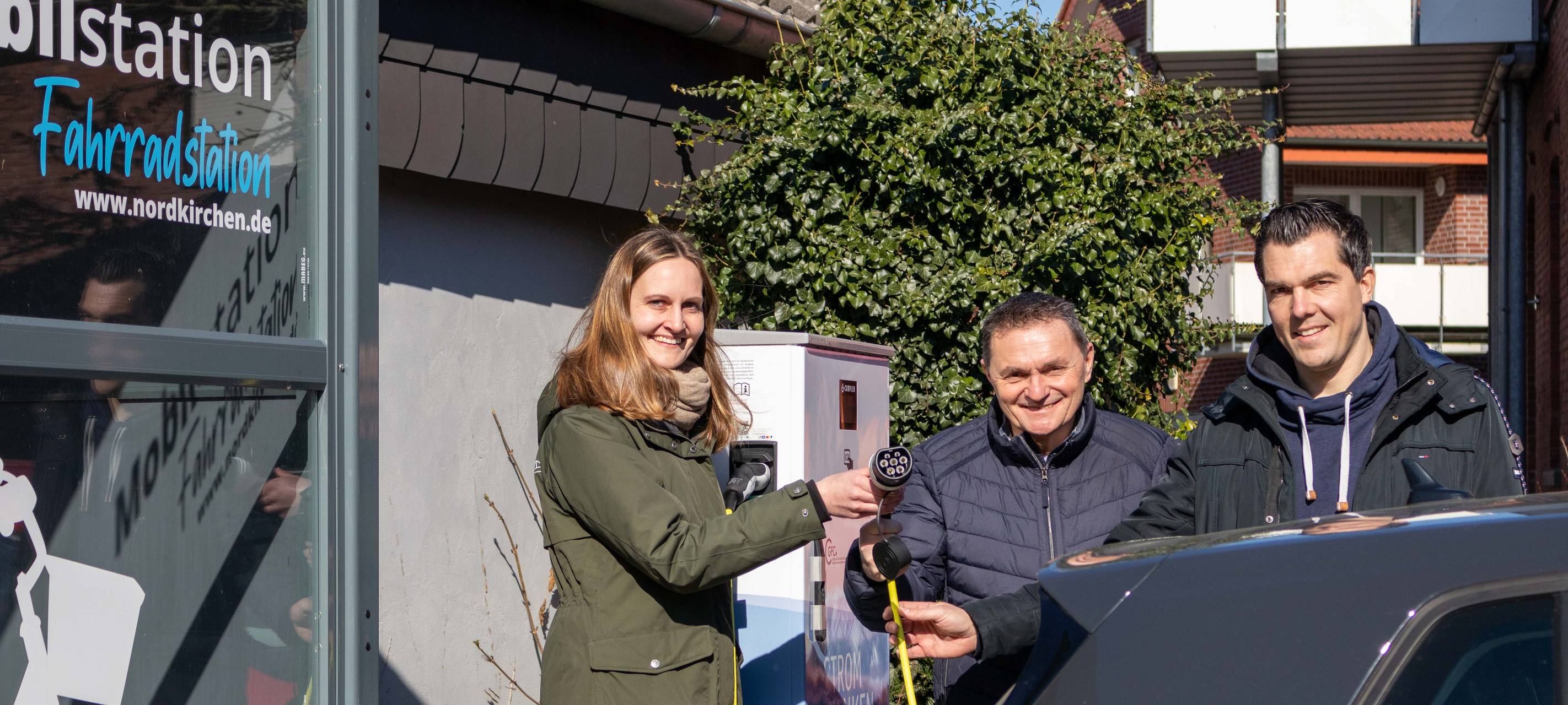 NORDKIRCHEN: Neue E-Ladesäulen