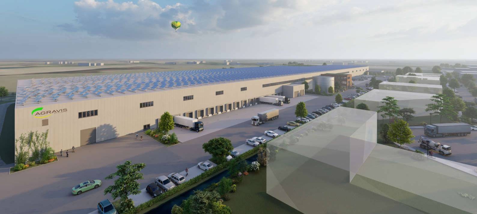 NOTTULN: Spatenstich Logistikzentrum