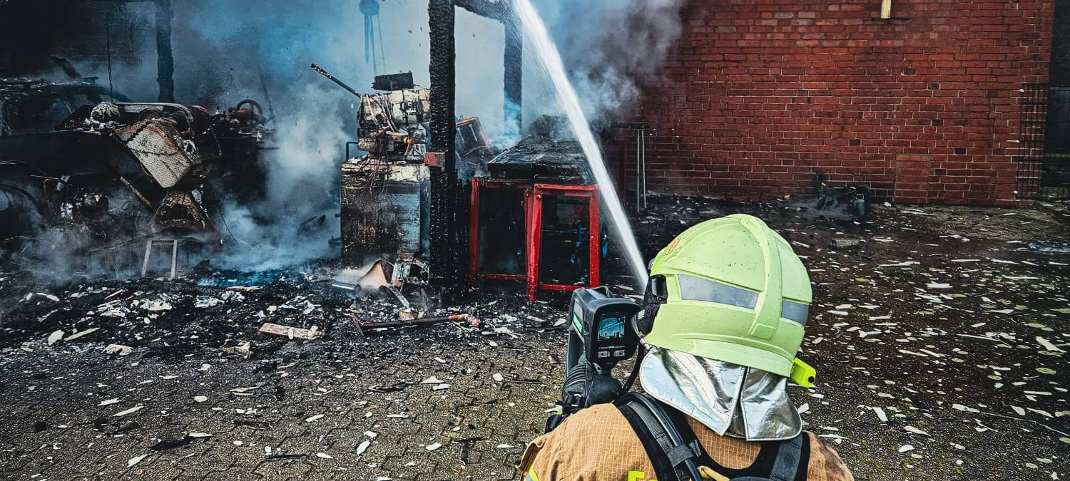 LÜDINGHAUSEN: Schweinestall gelöscht