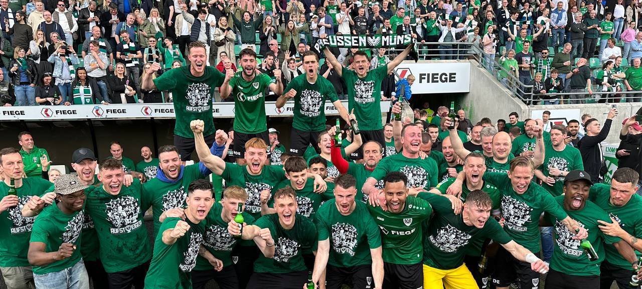 SPORT: Preußen Münster steigt auf