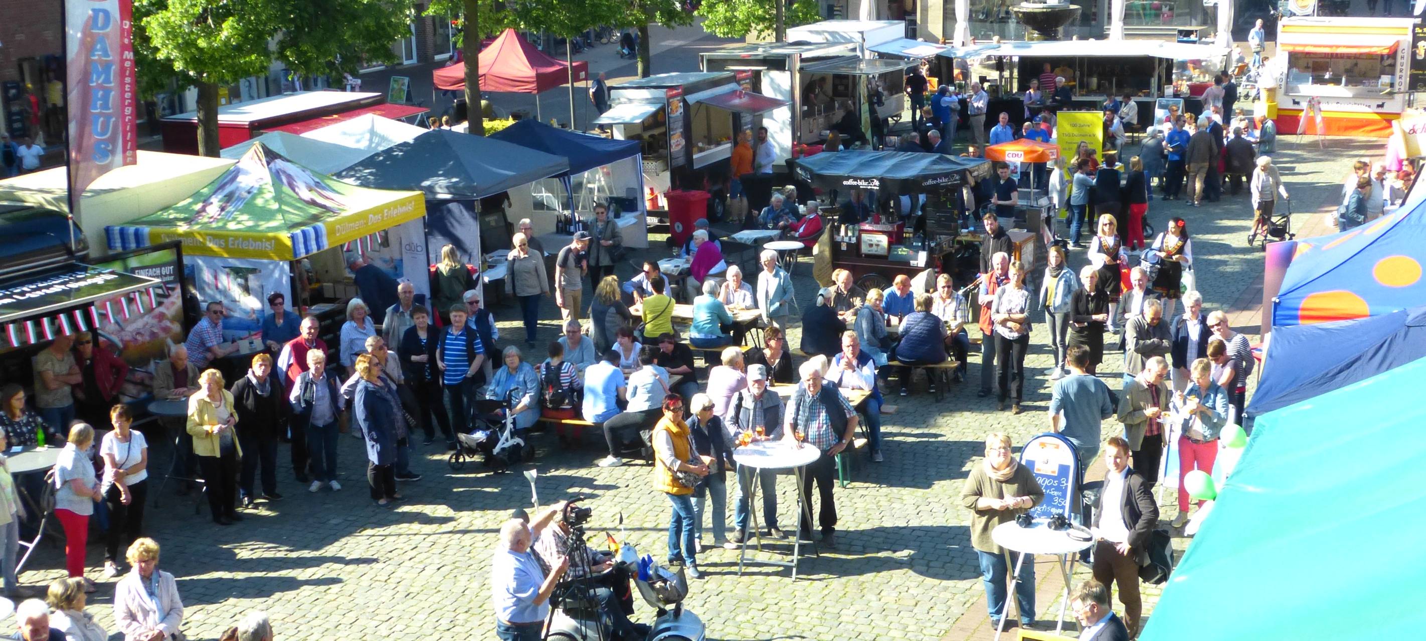 DÜLMEN: Erster Feierabendmarkt