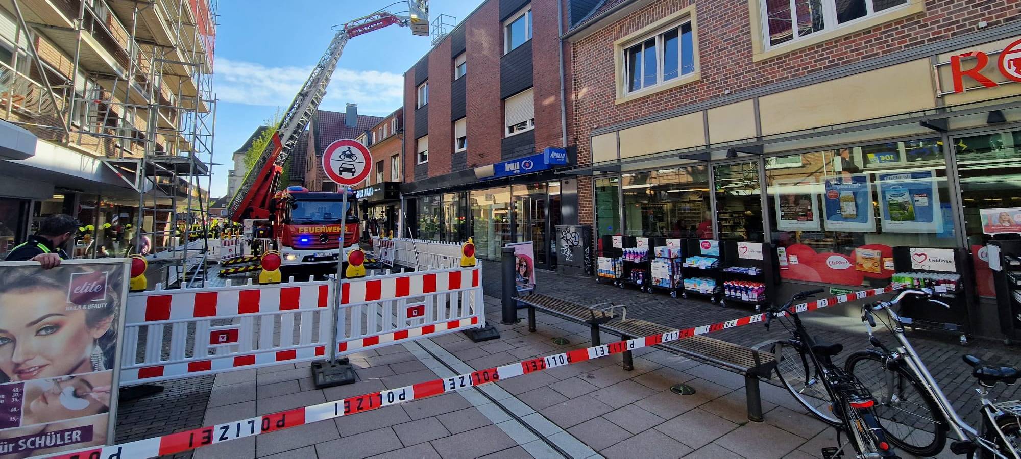 DÜLMEN: Ursachensuche nach Feuer