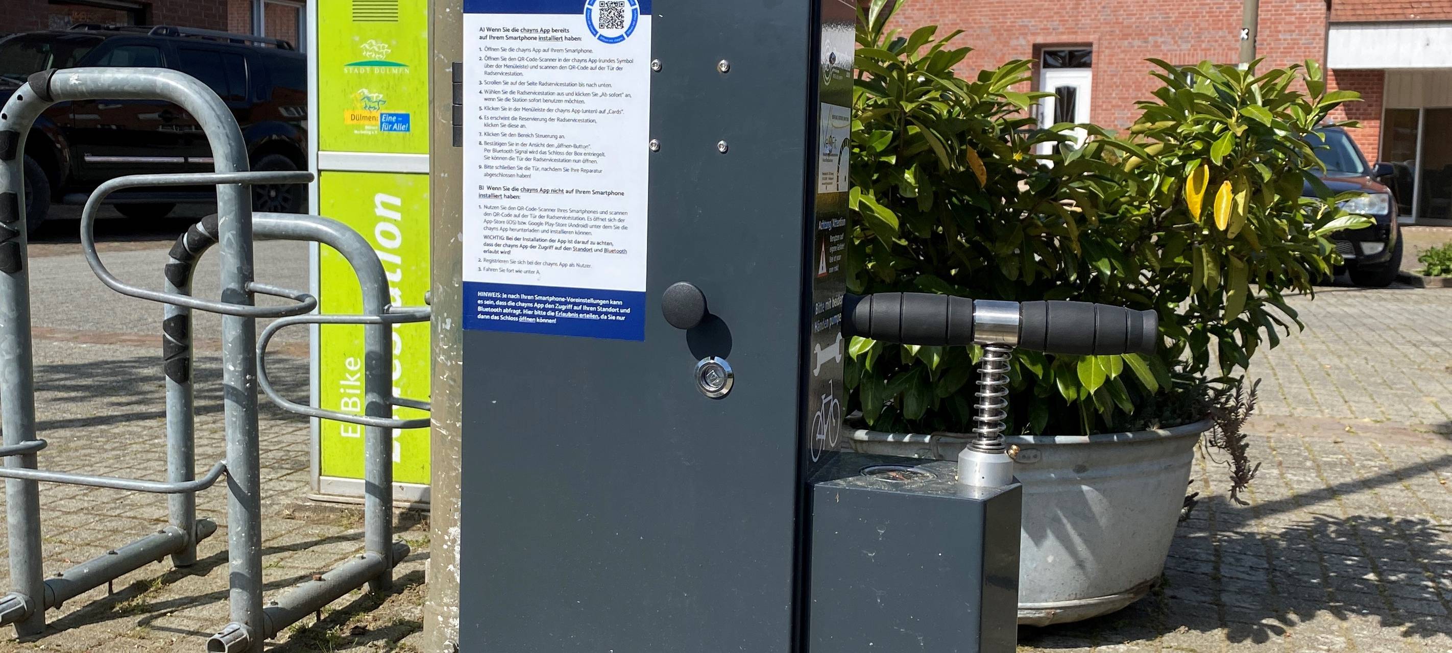 DÜLMEN: Neue Rad-Servicestationen