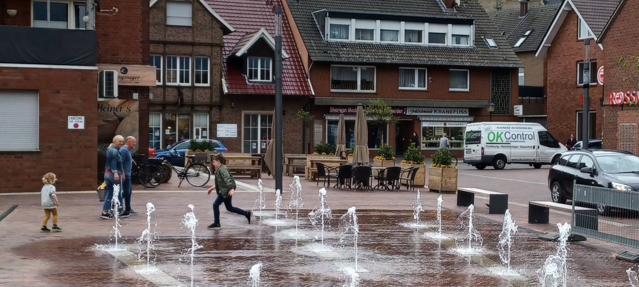 ASCHEBERG: Testphase für Fontänenfeld