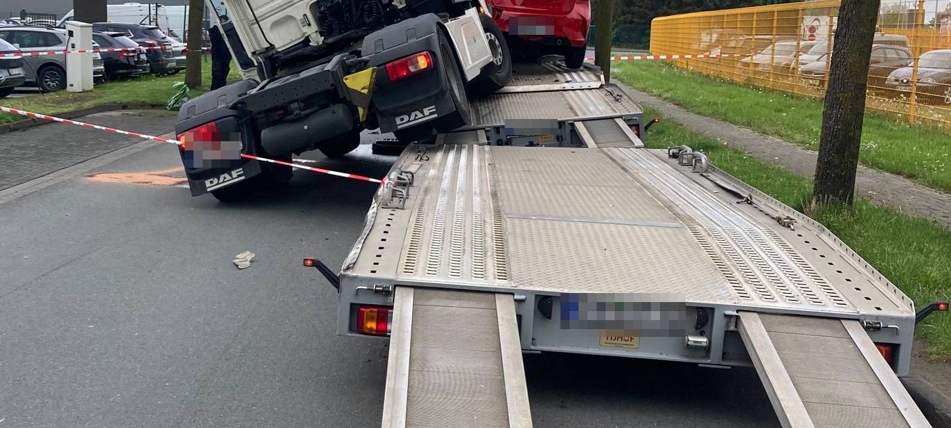 COESFELD: Spektakulärer Unfall