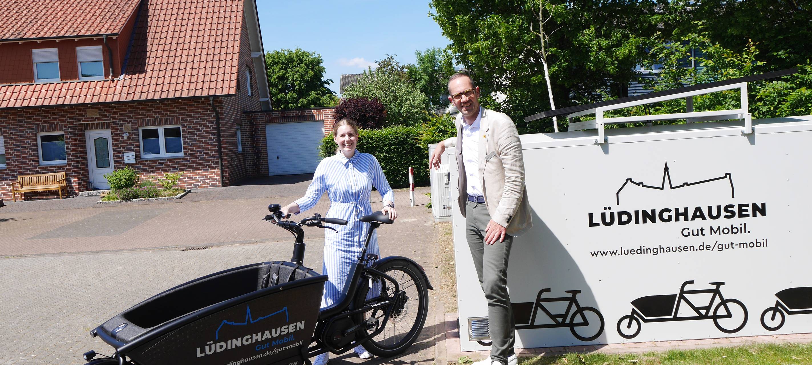 LÜDINGHAUSEN: E-Lastenrad-Verleih startet
