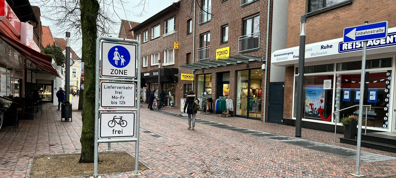 SENDEN: Zwischenbilanz zur Fußgängerzone