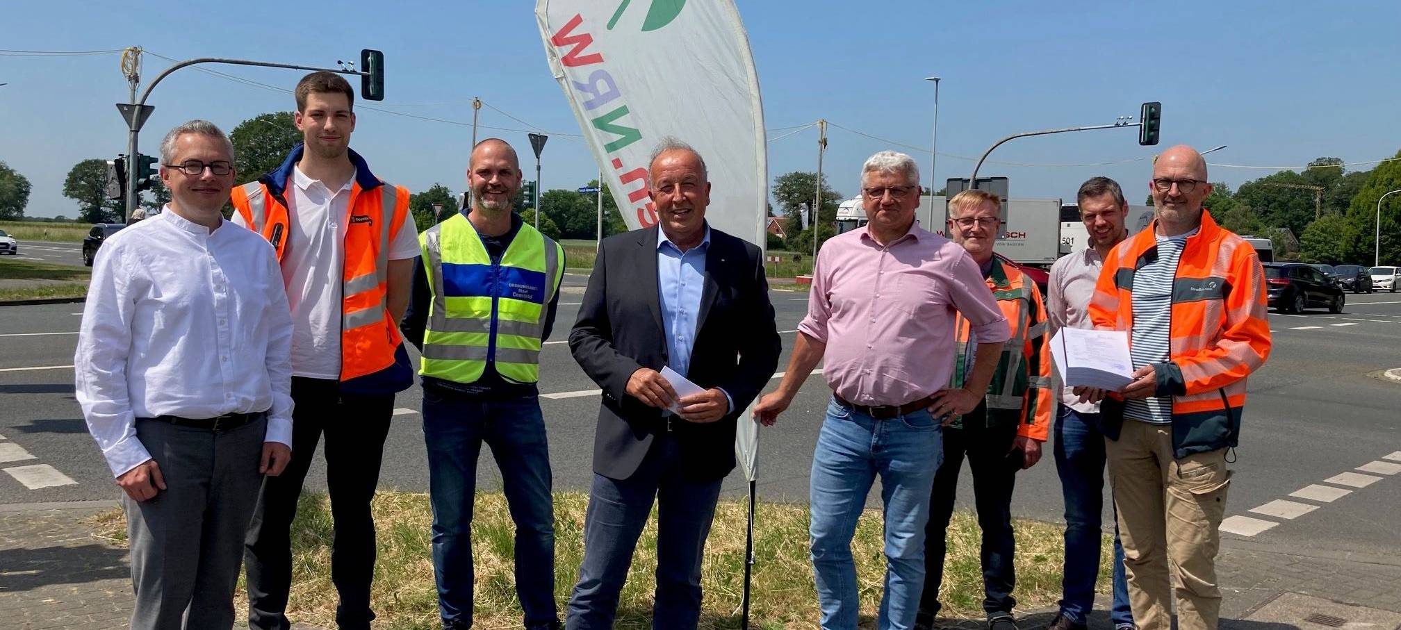 COESFELD: Umwege durch Großbaustelle