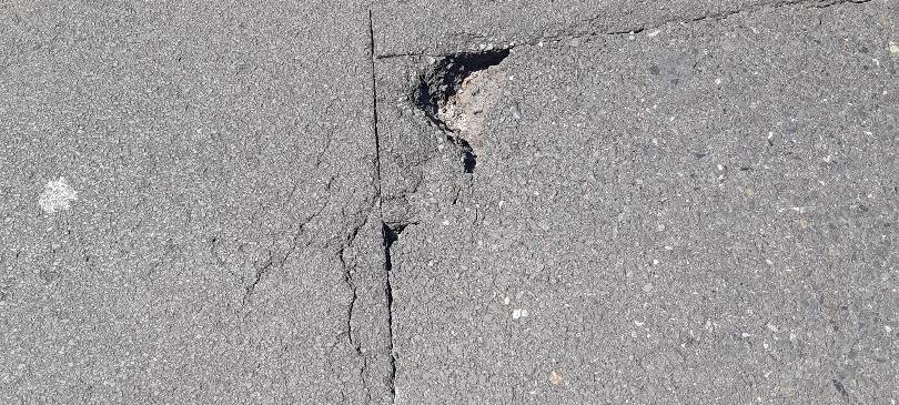 COESFELD: Schlagloch schnell geflickt