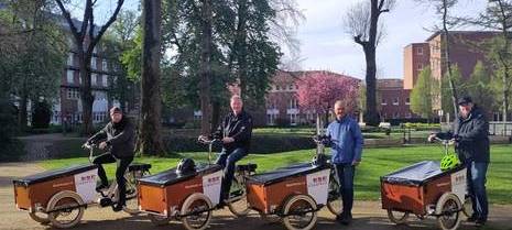 Coesfeld: E-Lastenräder für Hausmeister