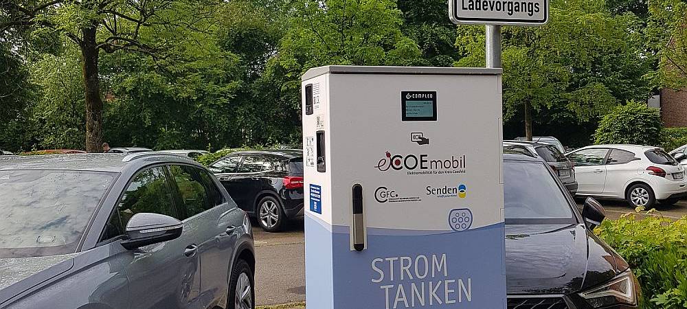 SENDEN: Neue E-Ladesäulen installiert
