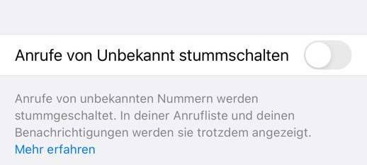 Anrufe bei WhatsApp stummschalten