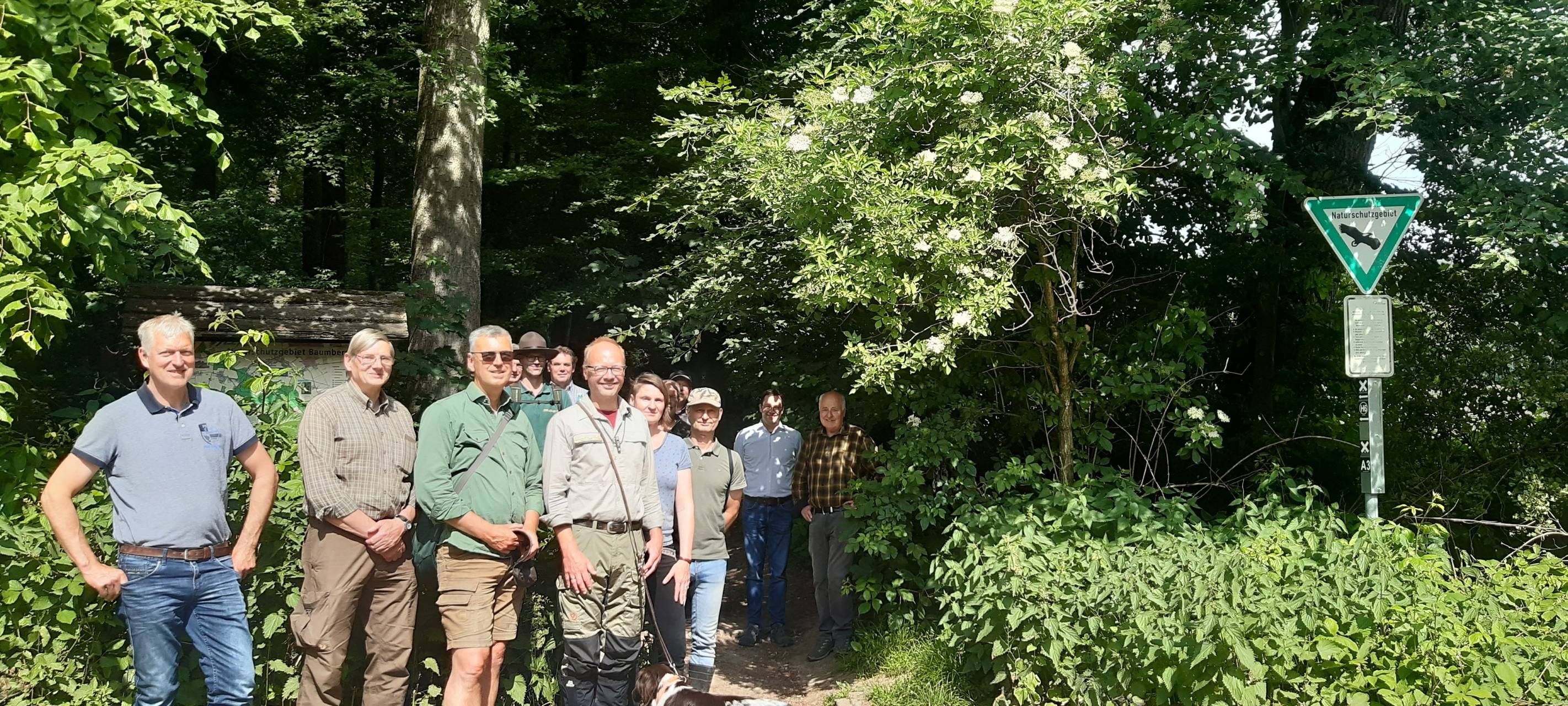 BAUMBERGE: Zu viele Wege im Naturschutzgebiet