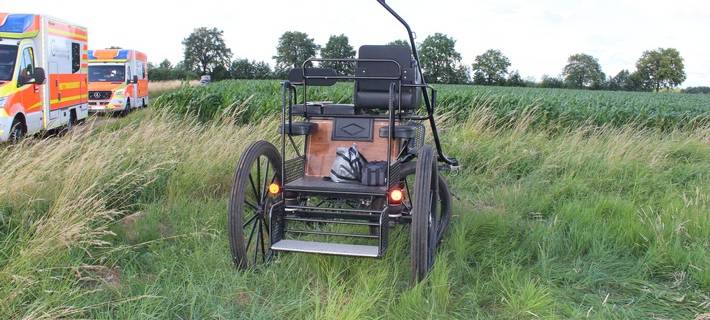 MERFELD: Schlimmer Kutschenunfall