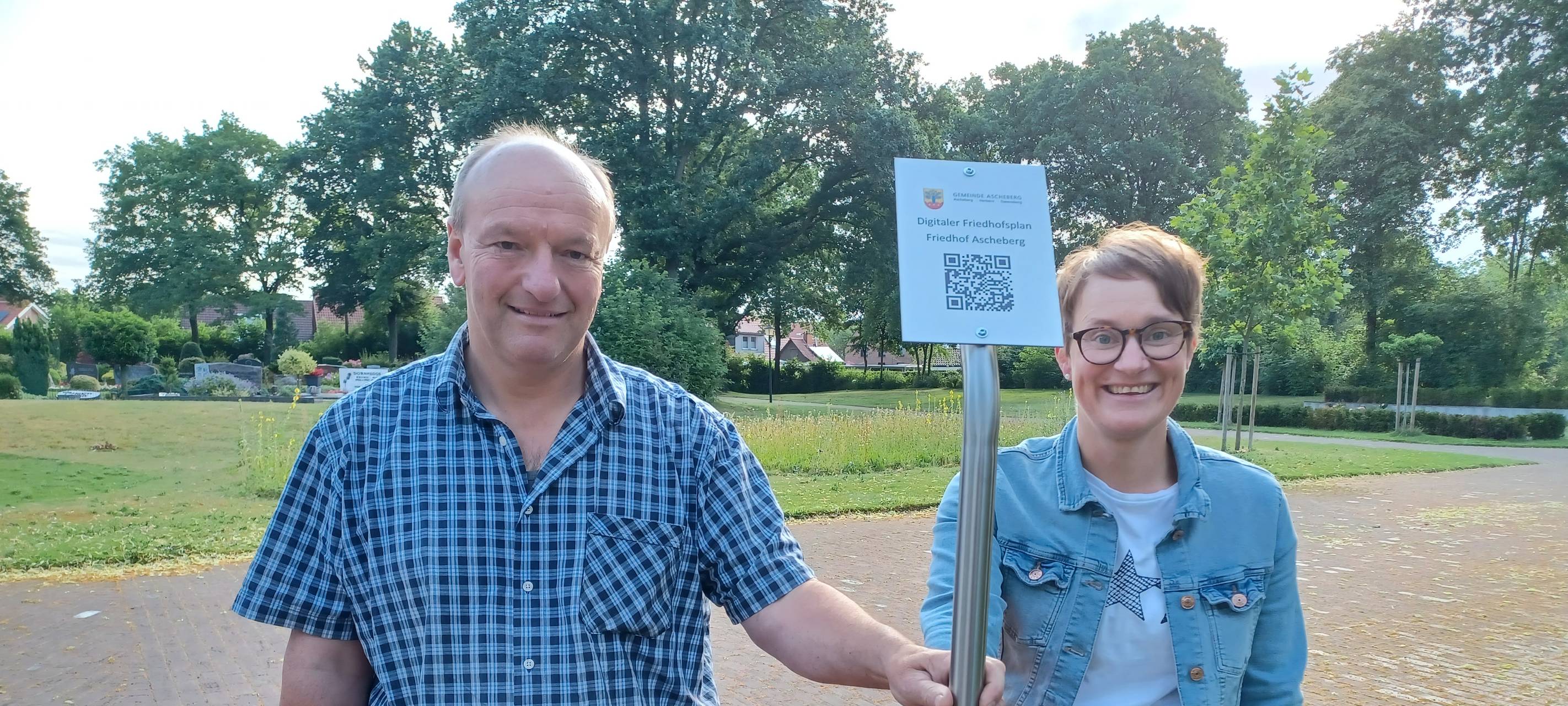 ASCHEBERG: Digitaler Friedhofsplan