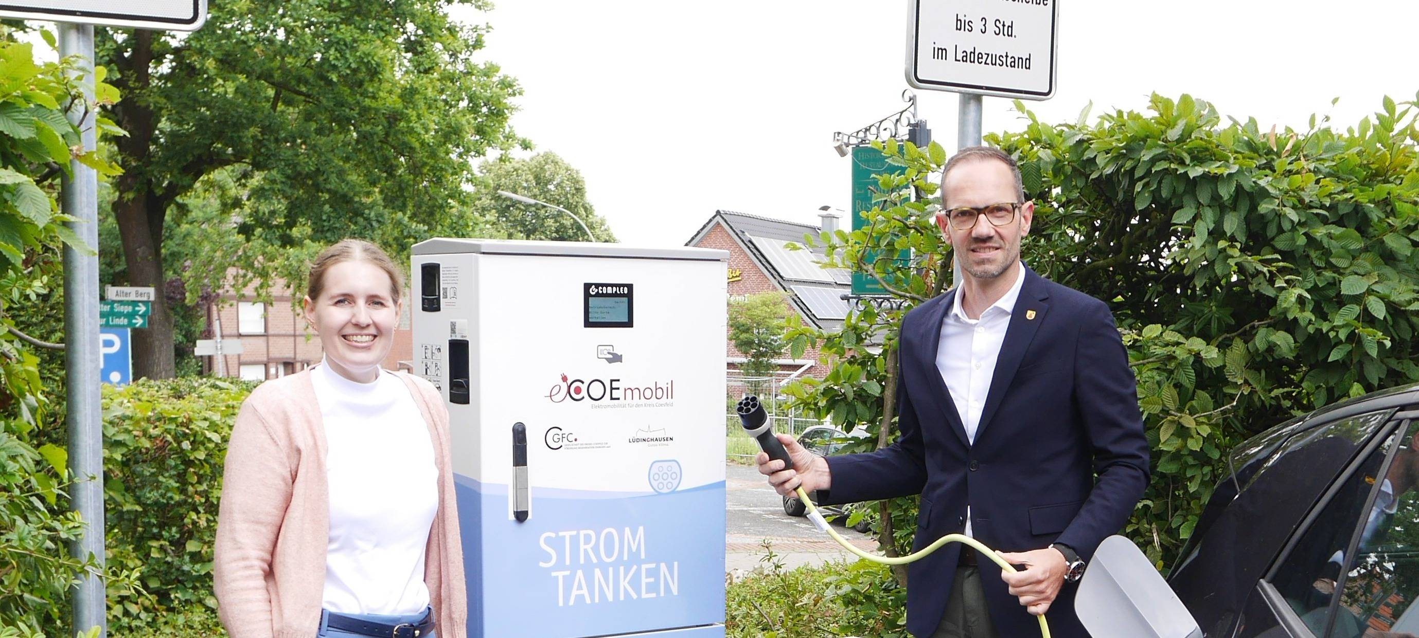 LÜDINGHAUSEN: Neue E-Ladesäulen