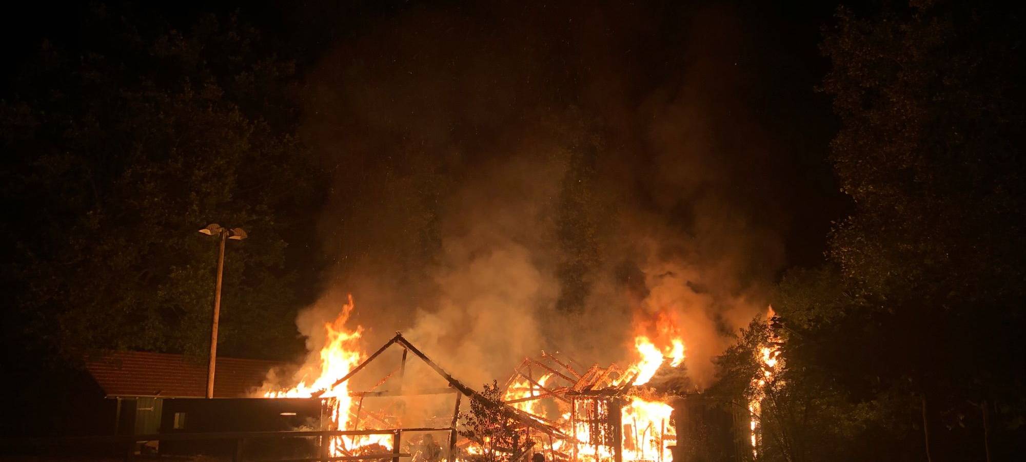 LÜDINGHAUSEN: Brand in Bauerschaft