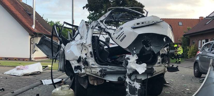 COESFELD: Explosion im Auto