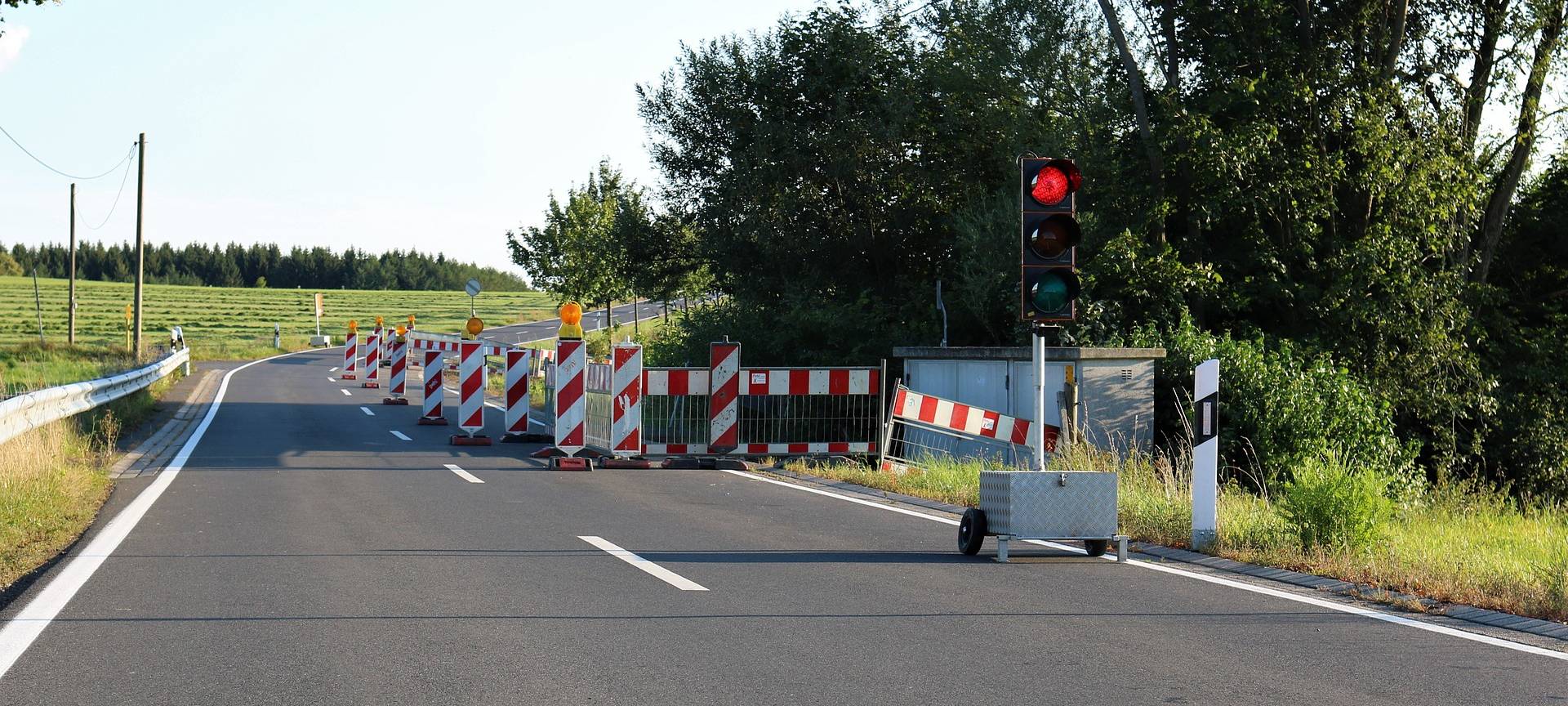 HIDDINGSEL: Baustellenampel bleibt noch
