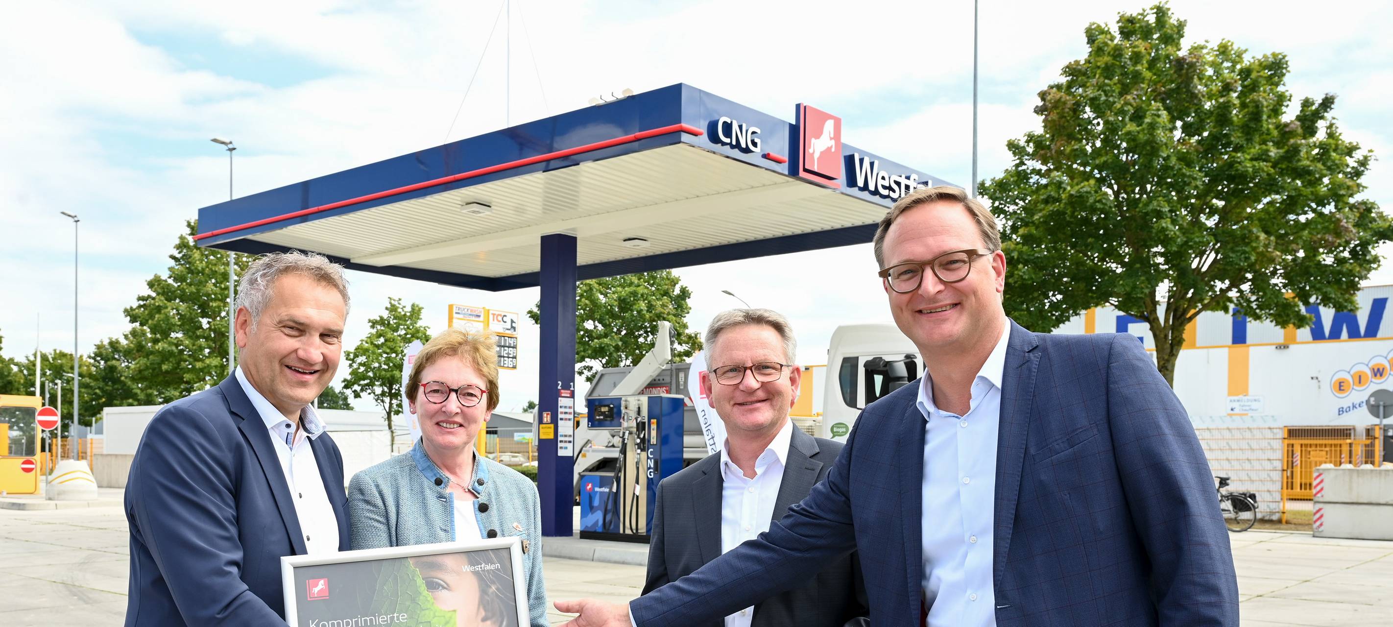 COESFELD: Neue Biogas-Tankstelle eröffnet