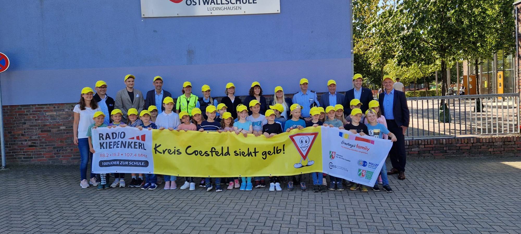 Gelbe Mützen Aktion gestartet