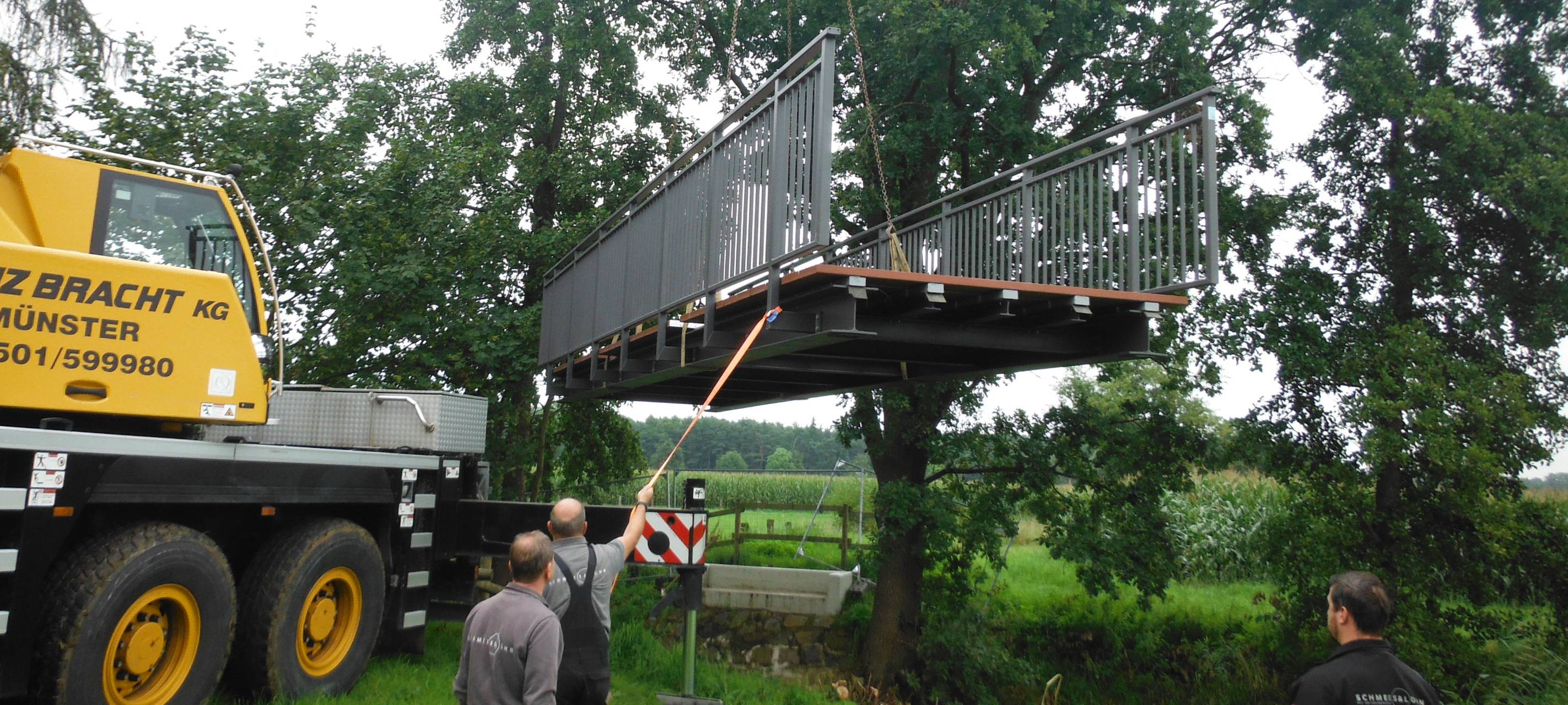 HAUSDÜLMEN: Kettbachbrücke fast fertig