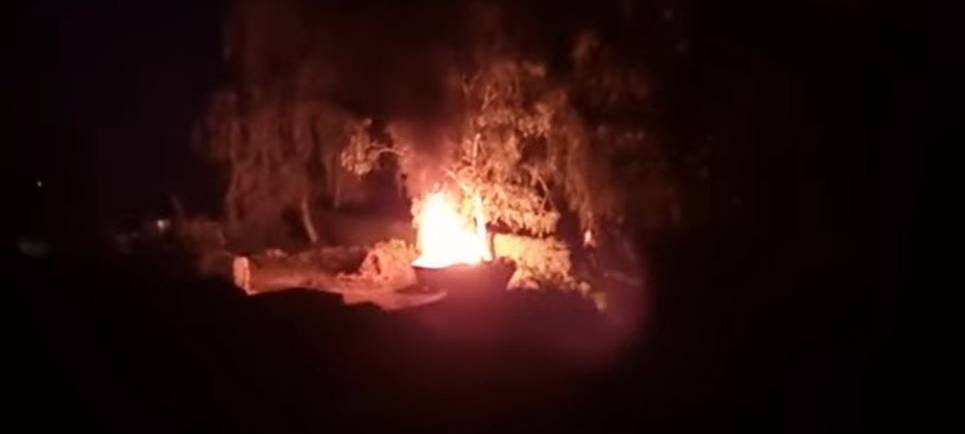 NOTTULN: Brand auf Friedhof