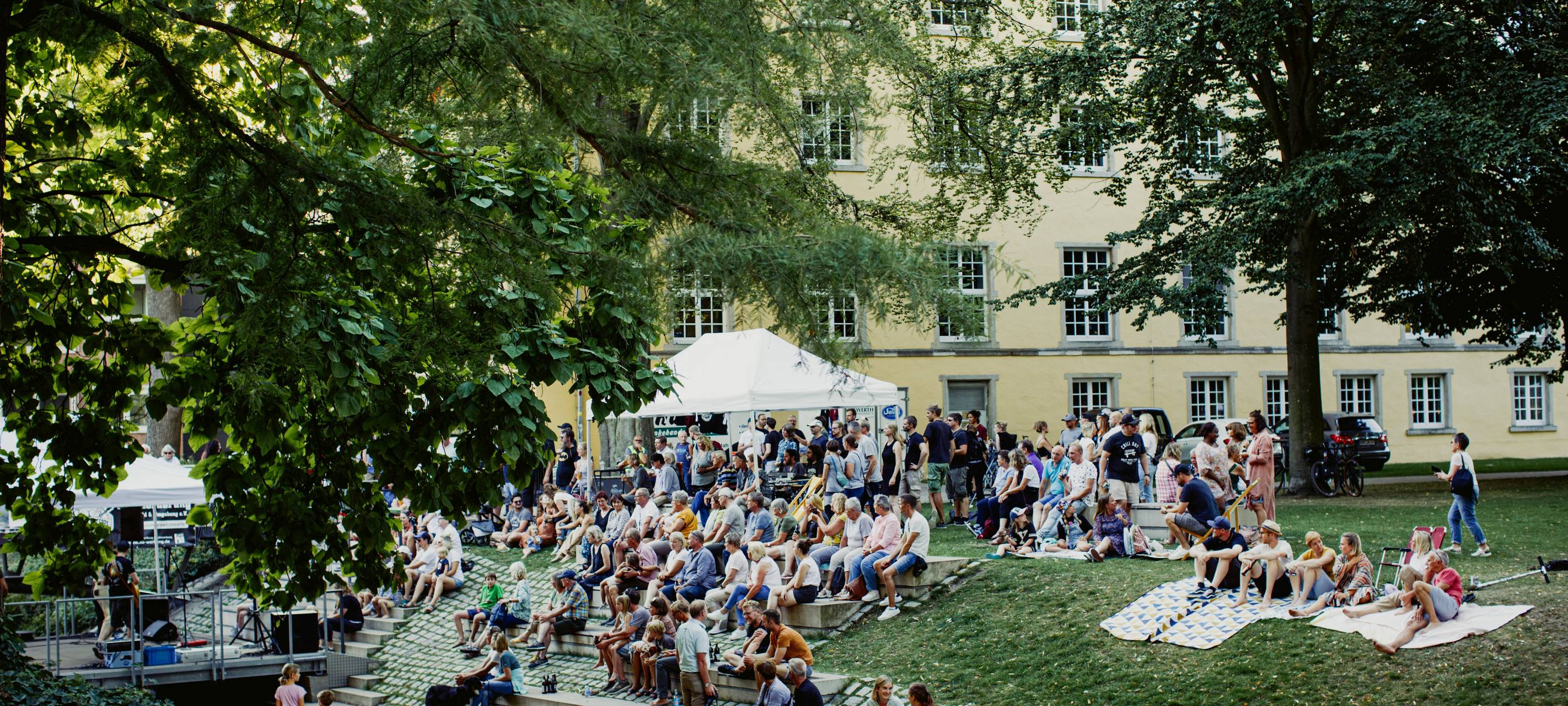 COESFELD: Schlosspark und Berkel im Wettbewerb
