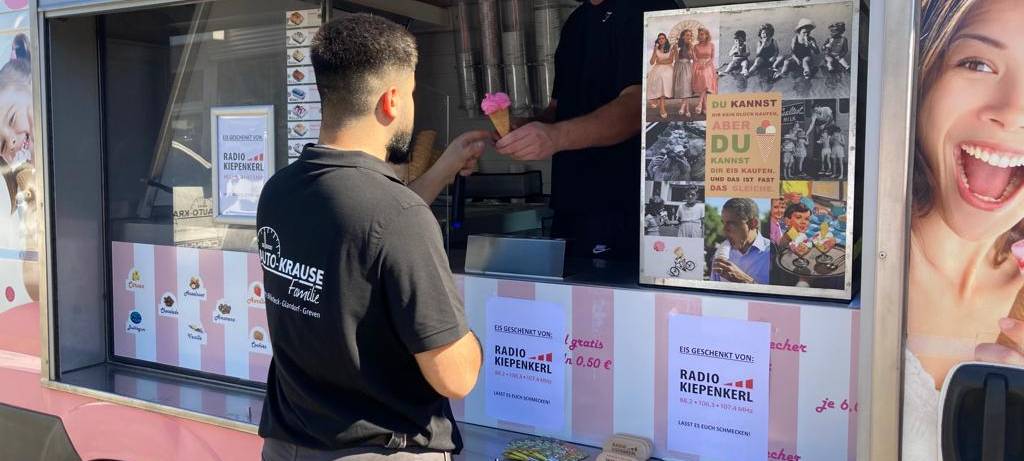Wir verschenken Eis!
