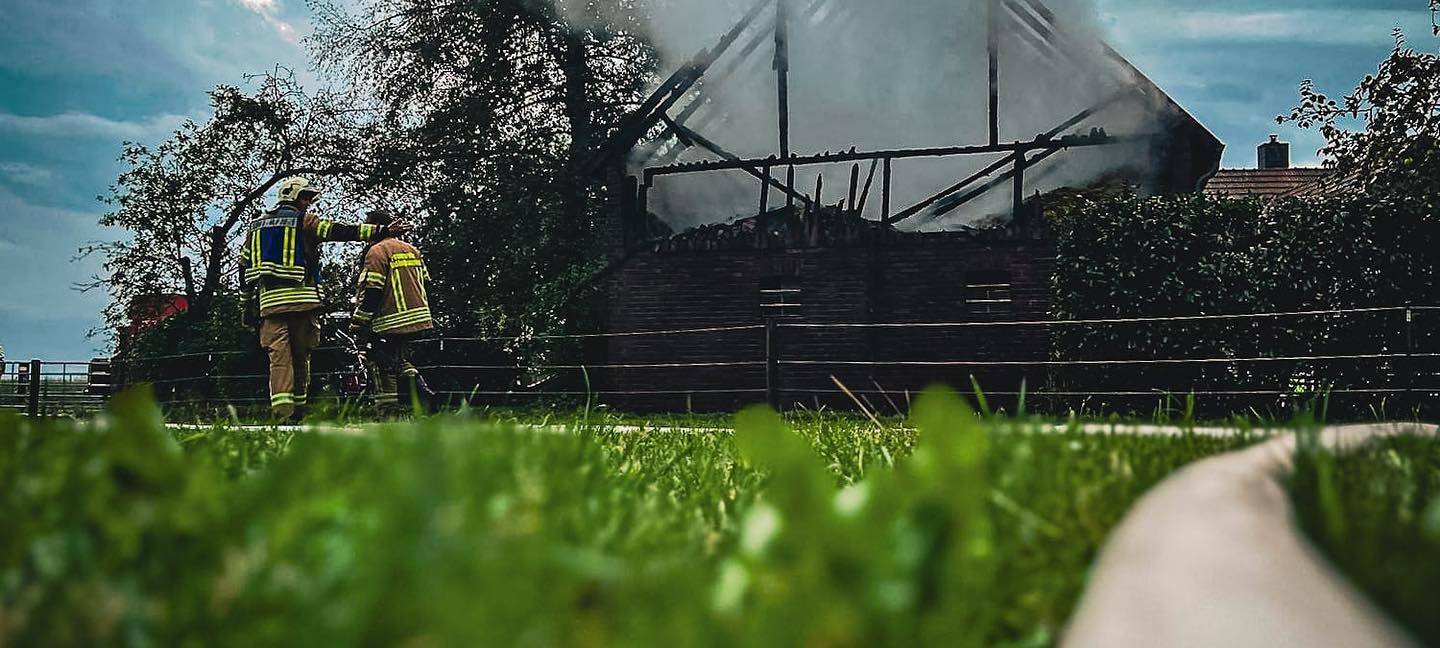 SEPPENRADE: Blitzeinschlag in Scheune
