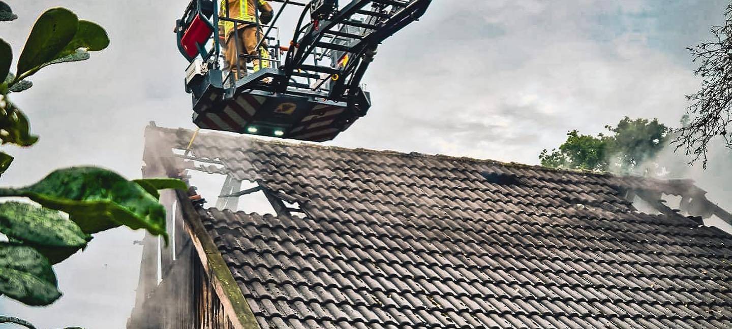 SEPPENRADE: Blitzeinschlag in Scheune
