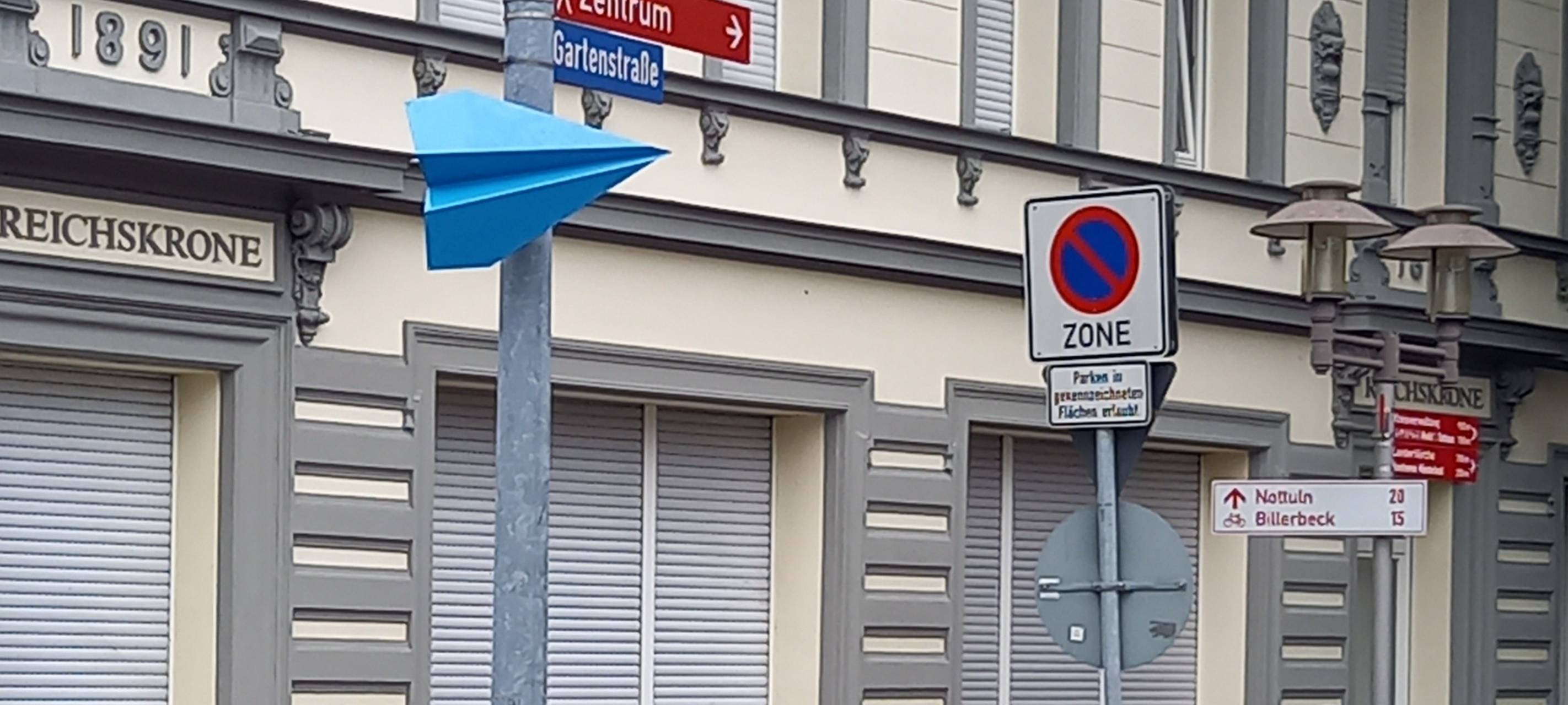 COESFELD: Flieger weisen den Weg