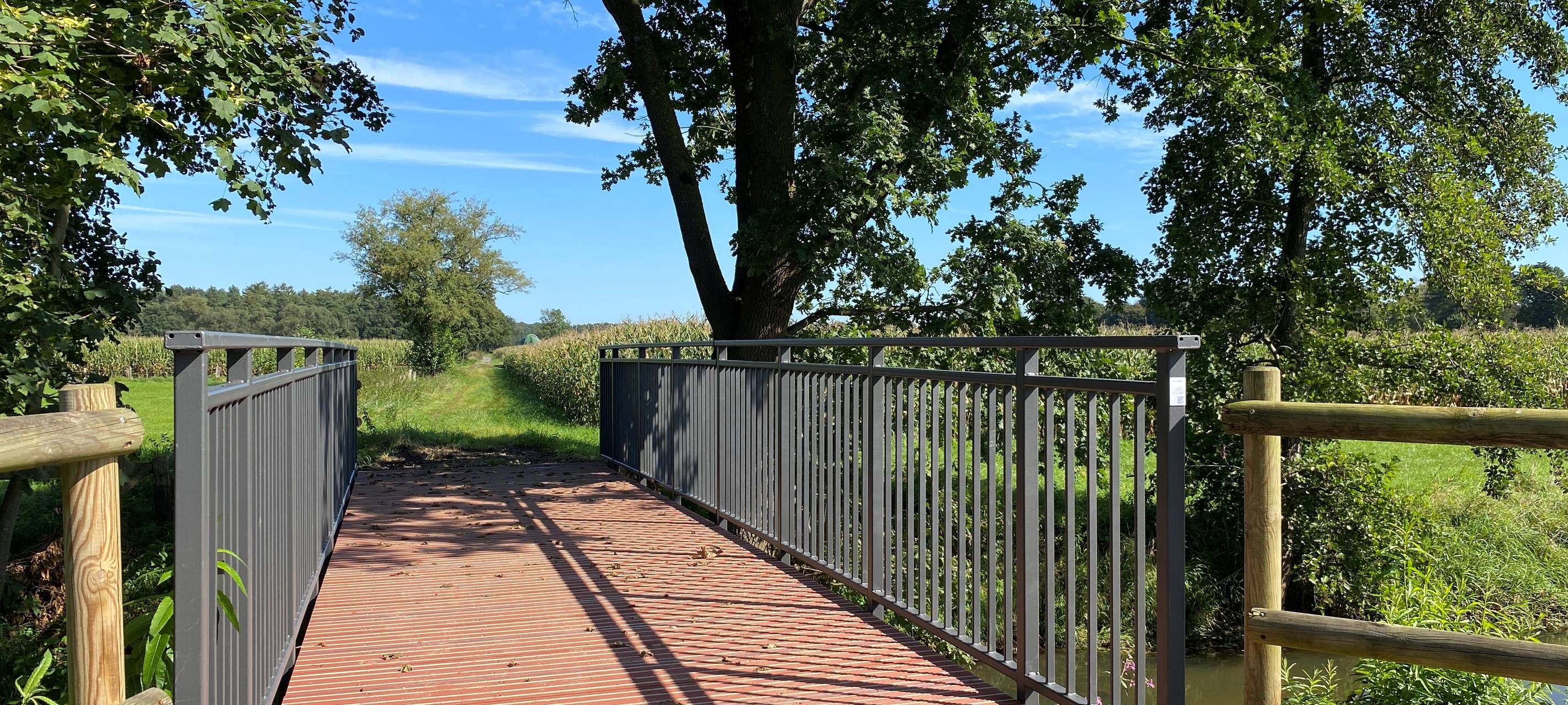 HAUSDÜLMEN: Neue Kettbachbrücke frei