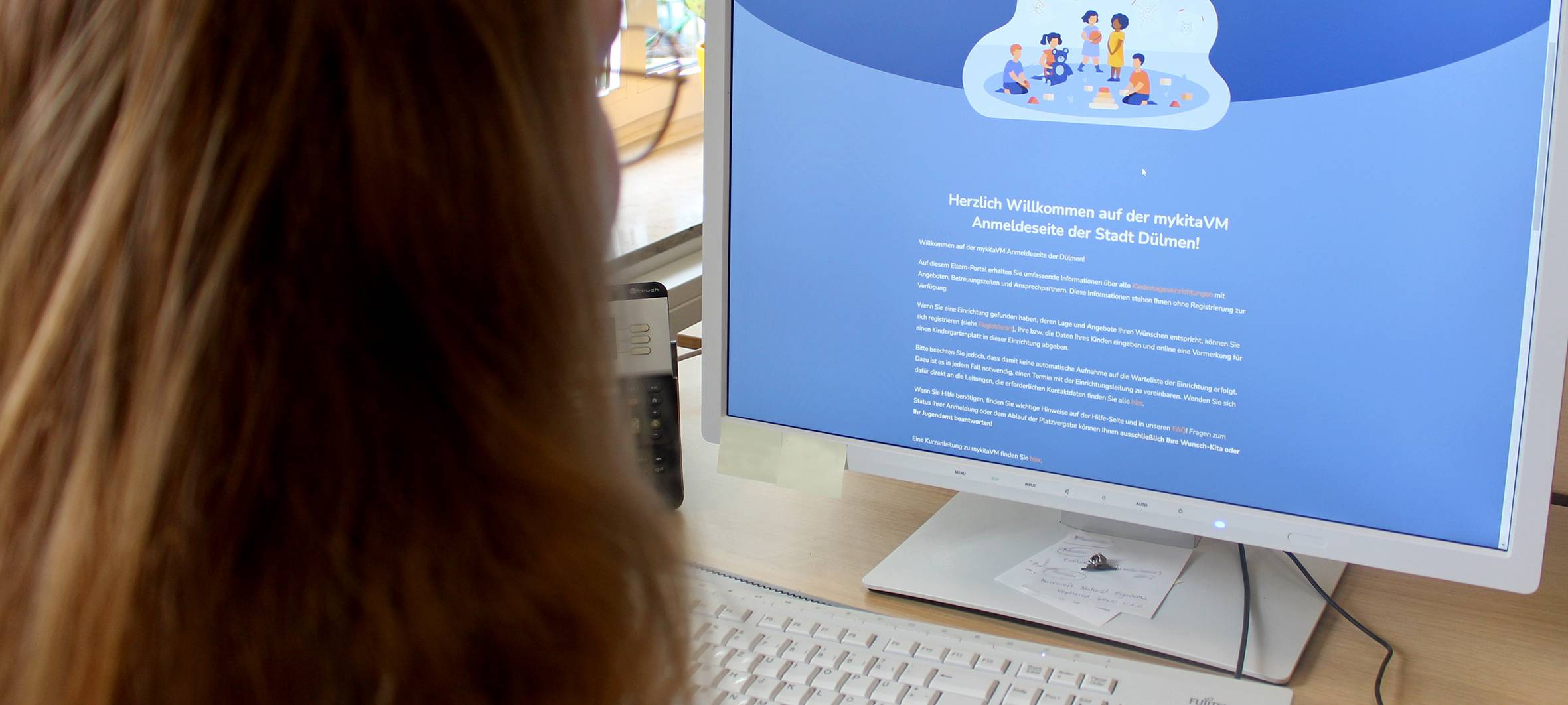 DÜLMEN: Digitale Kita-Anmeldung