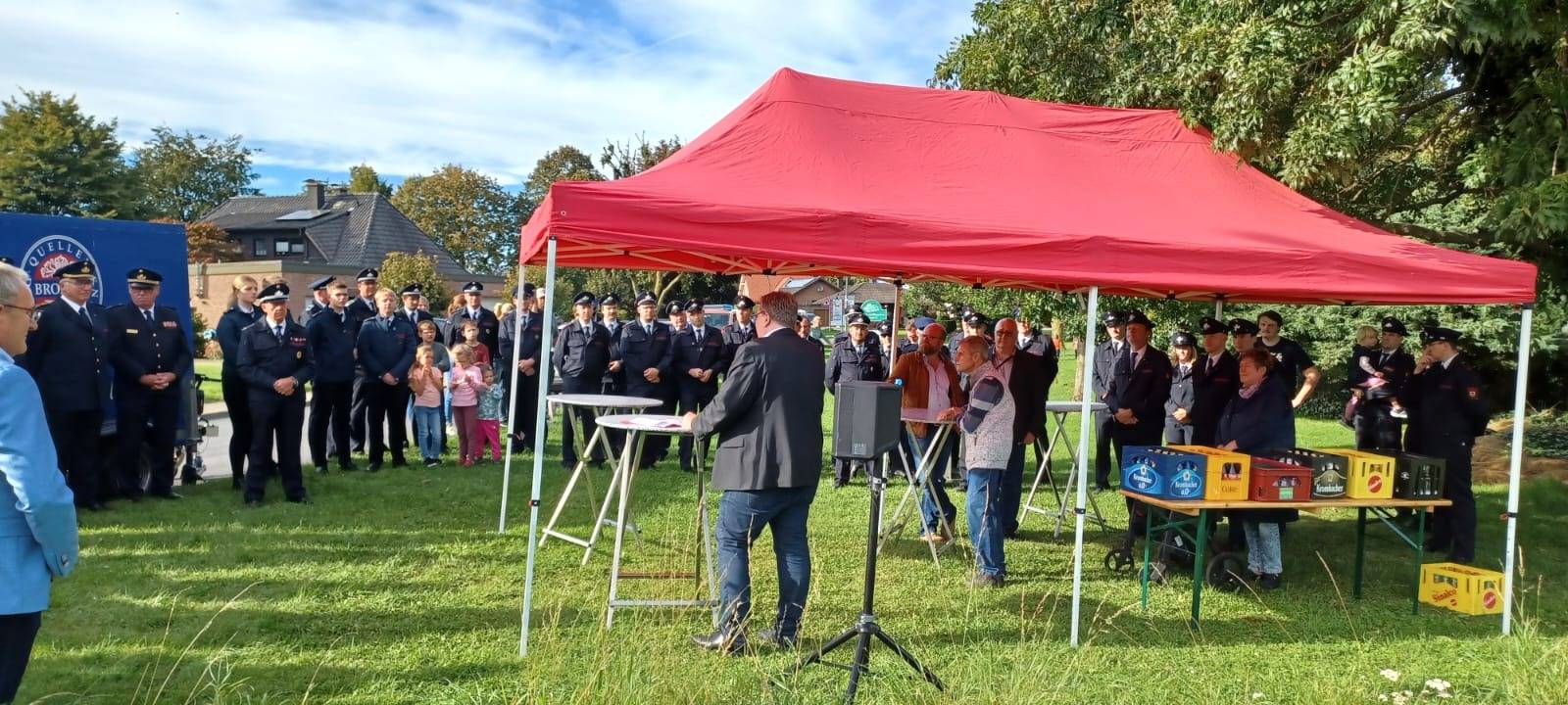 HERBERN: 1. Spatenstich Feuerwehrwache