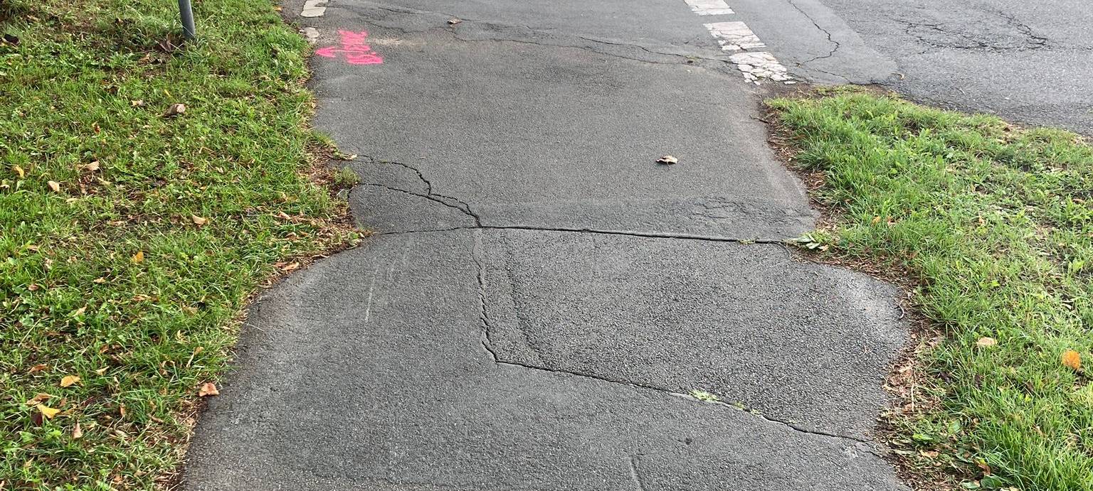 SENDEN: Radweg-Baustelle