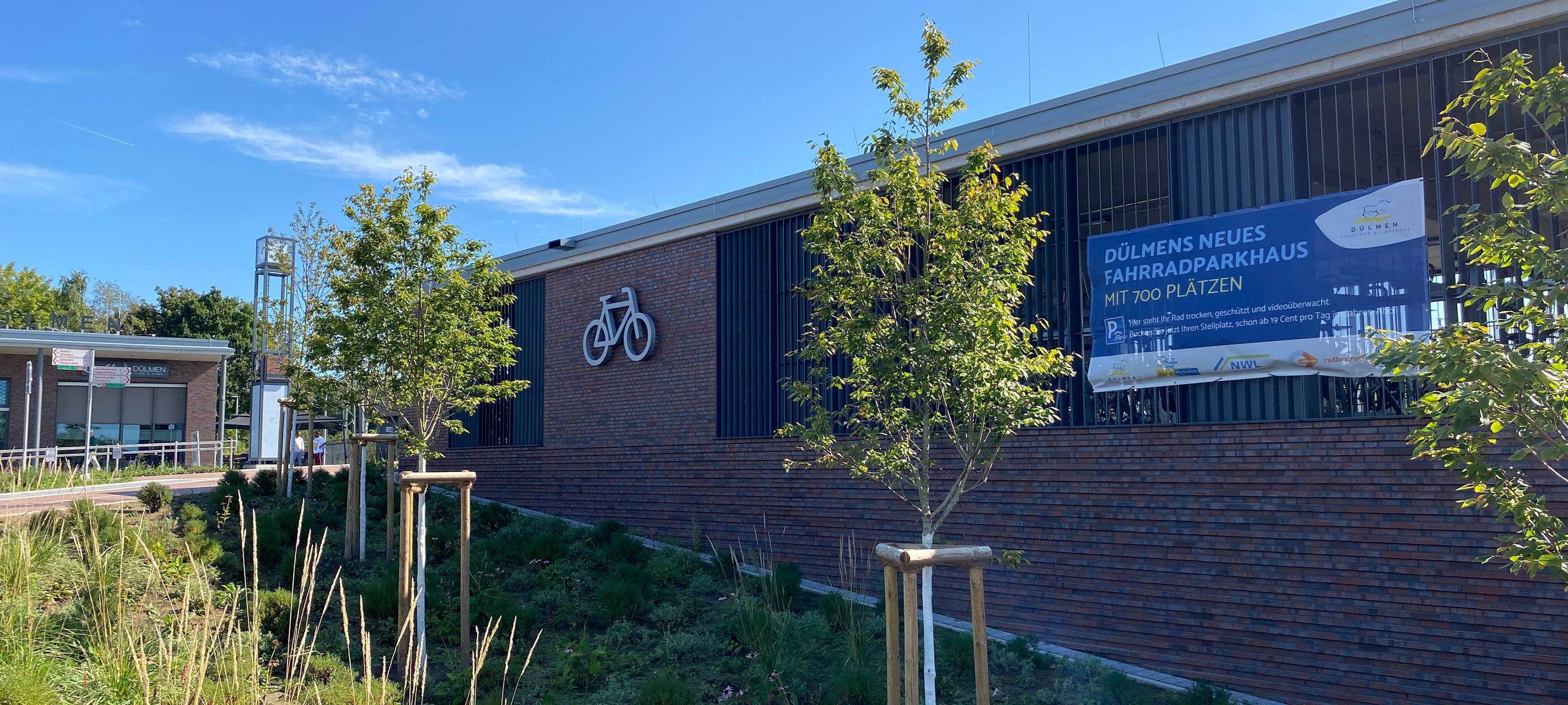 DÜLMEN: Fahrradparkhaus kostenlos nutzen