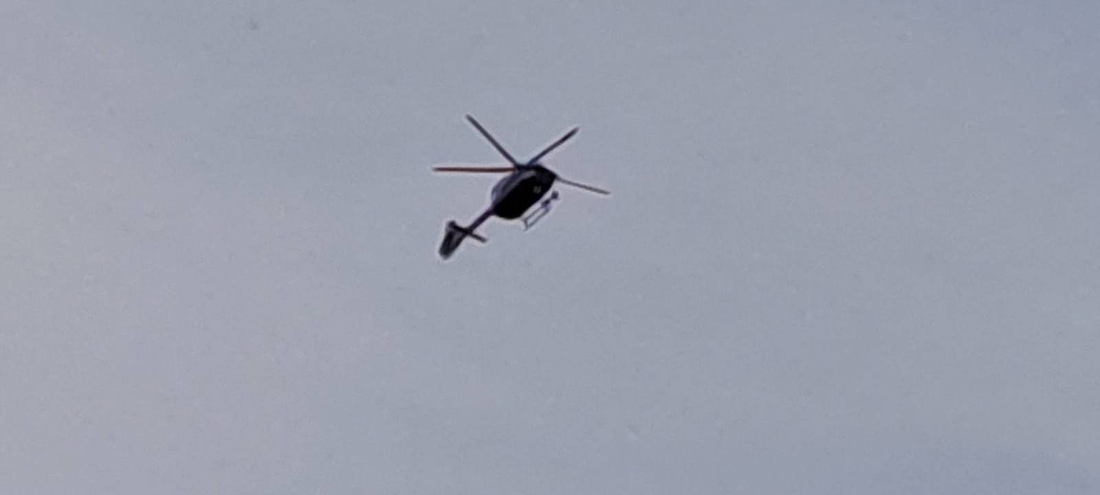 NOTTULN: Hubschraubereinsatz über A 43