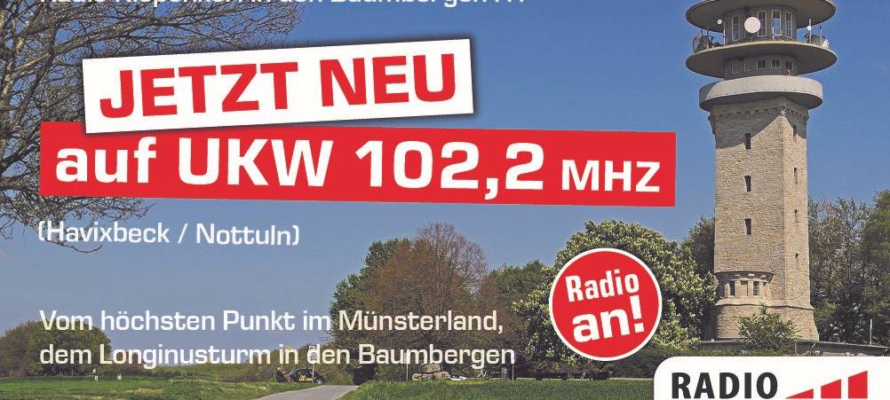 BAUMBERGE: Neue UKW-Frequenz