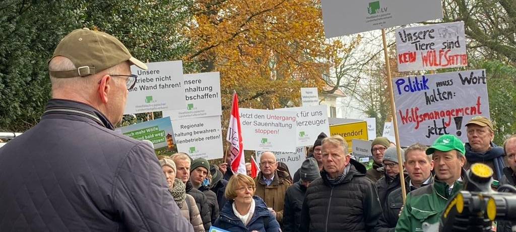 KREIS: Kundgebung der Landwirte