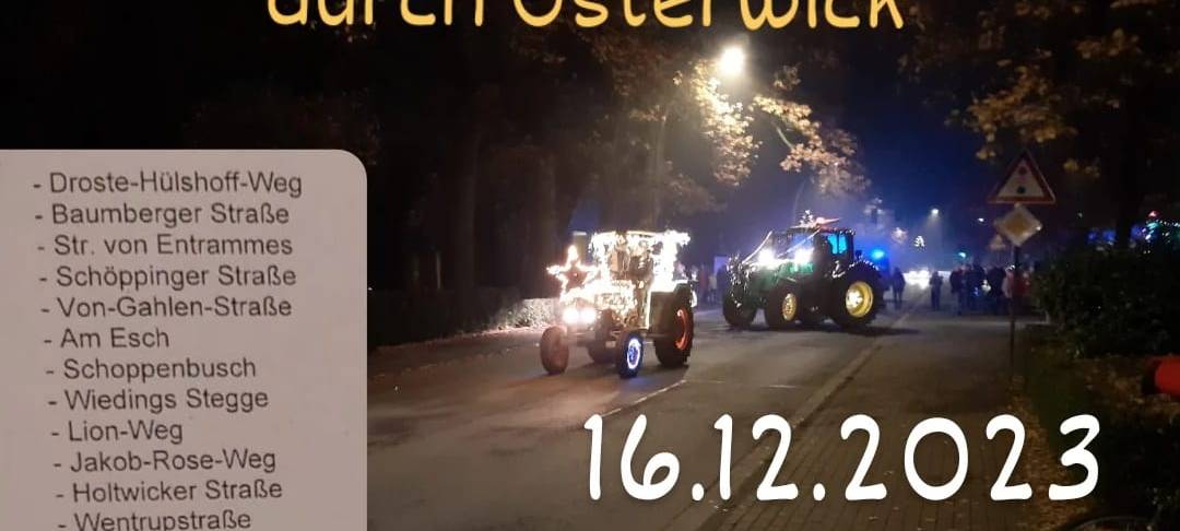 Lichterfahrten im Kreis