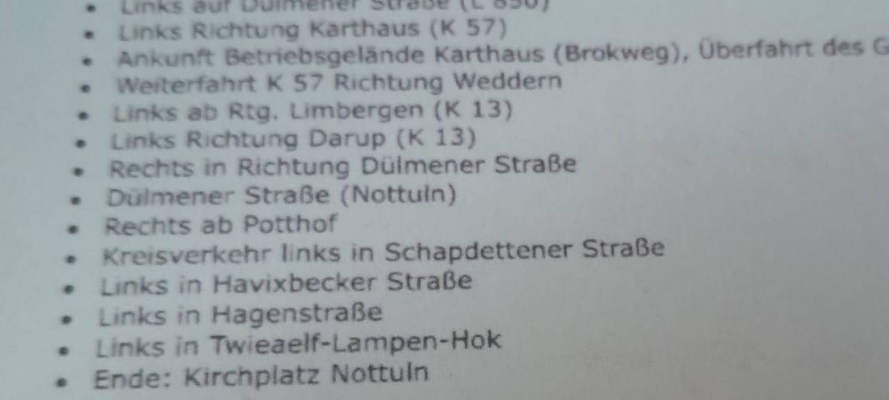 Lichterfahrten im Kreis