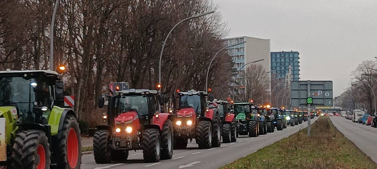 KREIS: Landwirte-Protest in Berlin