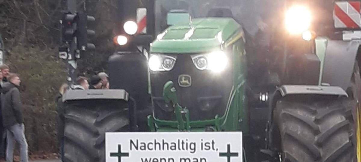 KREIS: Landwirte-Protest in Berlin
