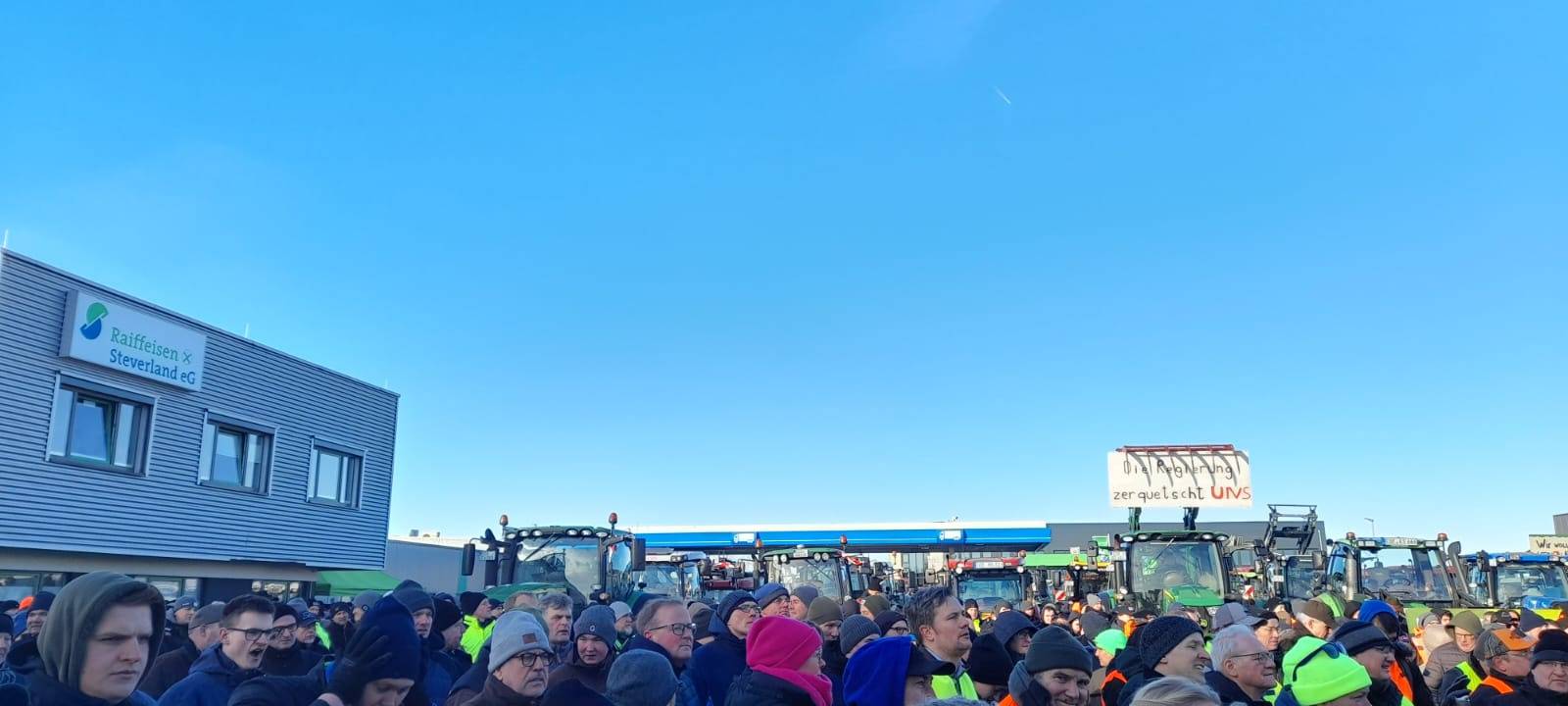 KREIS: Großer Protesttag friedlich beendet