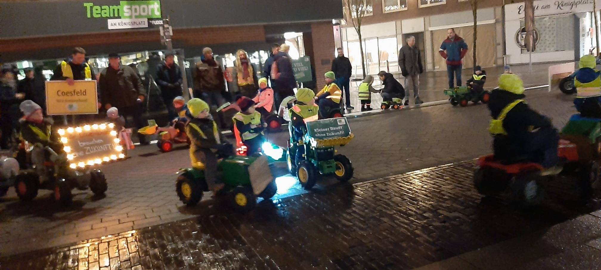KREIS: Bauernproteste mit Kindern