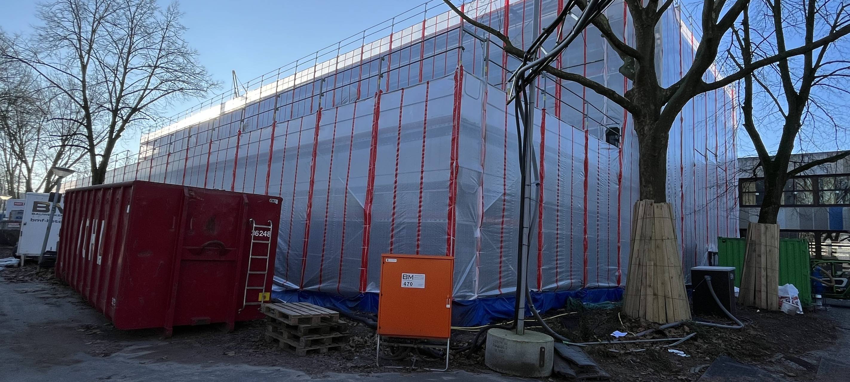 COESFELD: Baustellen-Zwischenbilanz Schulzentrum