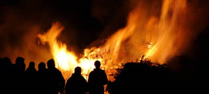 Anmeldung der Osterfeuer endet