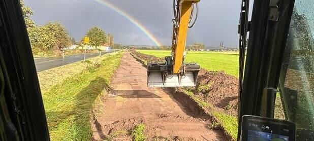 BILLERBECK/COESFELD: Radweg-Bau soll im Januar weitergehen