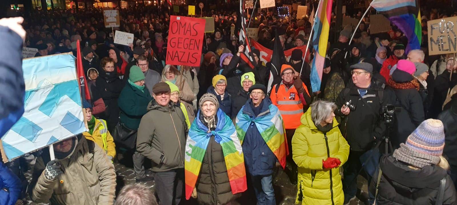MÜNSTER: Großdemo